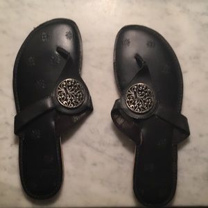 Minnetonka leather sandals